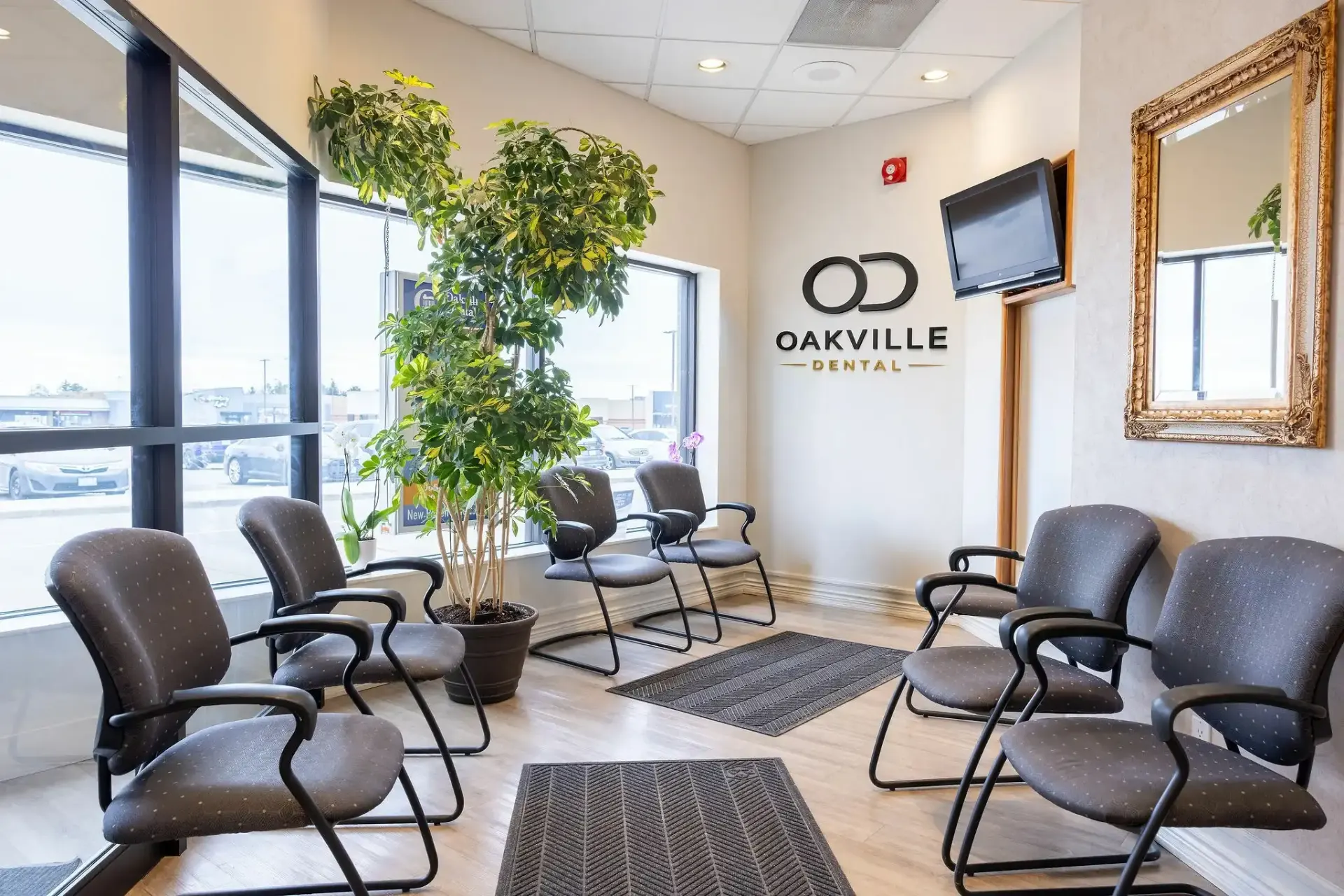 Oakville Dental waiting area
